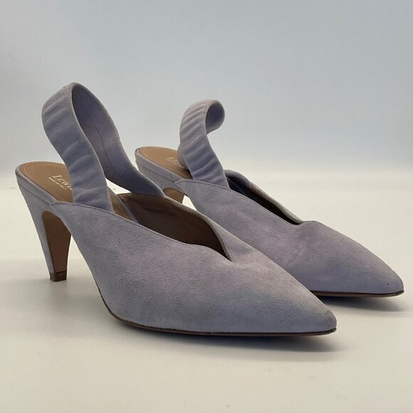 Lewit Marta Lilac Suede Heels – Size 8.5 / EU 38.5 – Made in Italy‎ - Picture 4 of 12